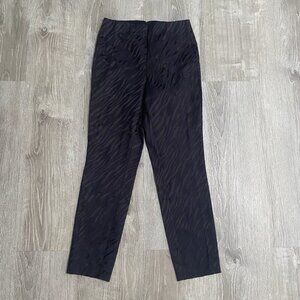 Rag and Bone Pants Womens 8 Black Stripe High Rise Back Zipper